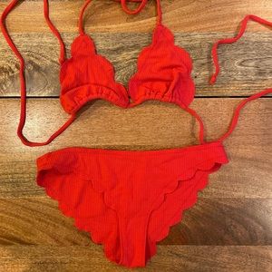 Marysia Red Bikini. XS.